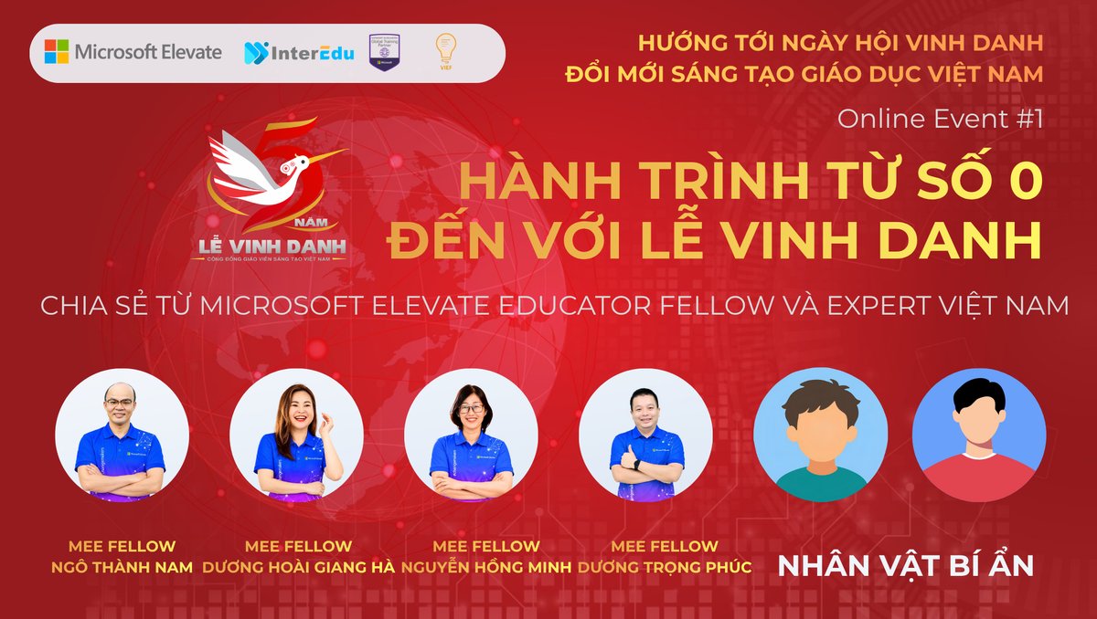 Banner sự kiện trực tuyến “Hành trình từ số 0 đến với Lễ Vinh danh” – Hướng tới Ngày hội Vinh danh Đổi mới sáng tạo Giáo dục Việt Nam